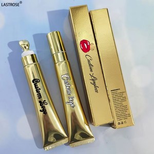 2026 Heißer Verkauf Veganes Aufpolsterndes Klares Lippenöl Tint Tierversuchsfreies Frucht-Farbwechsel-Lippenöl mit Massagekopf Quetschtube - Product Image 3