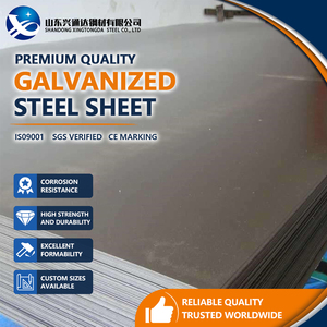 Tôle d'acier galvanisé sans chrome Q235 SS400 Z120 G/m² 1,5 mm 1500 mm ASTM A653 pour équipement industriel - Product Image 1