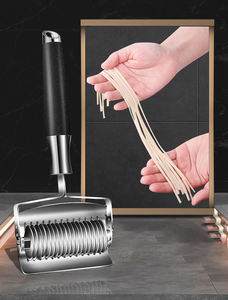 Coupe-nouilles en acier inoxydable Syh249 en gros, machine à pâtes et spaghetti, rouleau à treillis, hachoir à pâte, outil de cuisine - Product Image 4