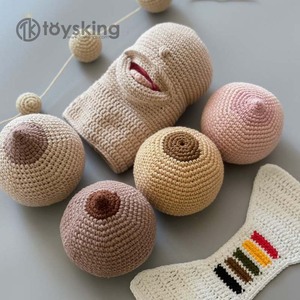 <strong>Midwife</strong> Doula <strong>Gift</strong> Set for Breastfeeding, Training Lactation Consultant,obstetrician <strong>Student</strong> Crochet Set,baby Puppet Breast - Product Image 6