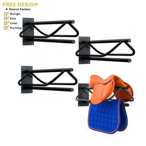 Soporte para Sillas de Montar de Primera Calidad, Diseño de Gran Espacio para Todo Tipo de Sillas de Montar, Estante de Almacenamiento para Accesorios - Product Image 1