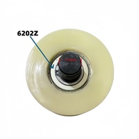 2 # Accessoires pour Enrouleur de Palettes : Rouleau Inférieur en Nylon Durable pour Machine à Film Étirable