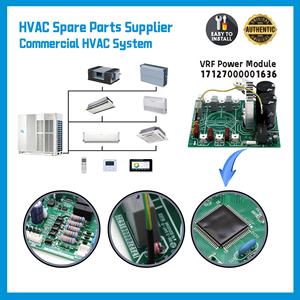 17127000001636 Midea VRF Unidad Exterior, Módulo de Alimentación, Placa PCB de Alimentación, Repuestos HVAC. Compatible con TRANE 4TVH0155D6000AA - Product Image 3