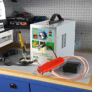 Machine de soudage par points automatique à induction pulsée <span class=keywords><strong>SUNKKO</strong></span> <span class=keywords><strong>709AD</strong></span>+ 3,8 kW 220 V, nouveau moteur, pack de batteries 18650, bande de nickel, stylo 70B - Product Image 4