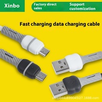 Kabel USB TPE Lembut Grosir untuk Ponsel Android Berkualitas Tinggi dengan Kemampuan Pengisian Cepat dan Transfer Data