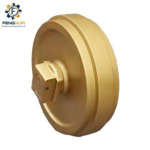 Penggali <span class=keywords><strong>Idler</strong></span> Roller EX200 EX220 bagian Undercarriage penempaan <span class=keywords><strong>Idler</strong></span> Assy roda bulldoser depan katrol <span class=keywords><strong>Idler</strong></span> - Product Image 4