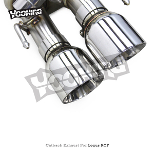 Race valved hệ thống ống xả cho Lexus RC f/RCF 5.0L 2015-2021 thể thao x Ống âm thanh Muffler ống xả bằng thép không gỉ với lời khuyên - Product Image 4