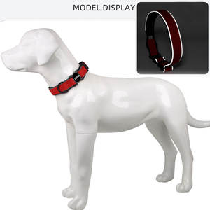<span class=keywords><strong>Collar</strong></span> de perro de alta resistencia Entrega rápida <span class=keywords><strong>Collar</strong></span> de perro reflectante táctico mediano grande de nailon ajustable para todas las razas - Product Image 2