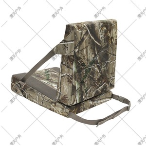 Coussin de chasse camouflage pliable, épais, portable, universel pour 1 personne, en tissu Oxford, camouflage True Tree - Product Image 2
