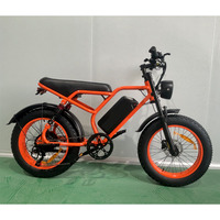Super bon marché prix 73 VTT électrique 500W 48V 15AH gros vélo électrique Vintage suspension complète haute qualité adultes Ebike