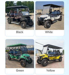 Carrito de Golf Eléctrico 4+2 de Alta Calidad a Bajo Precio, Neumáticos para Carrito de Golf Chino, Nuevo Diseño, Carrito Eléctrico Tipo Club Car - Product Image 3