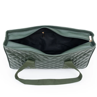Sac fourre-tout de Mahjong occidental personnalisé Sac de transport en cuir de nylon avec poignées d'épaule