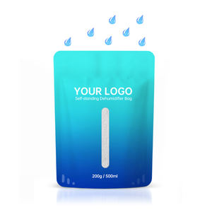 Gardırop için 200g yüksek emilim kendinden ayakta Doypack nem giderici torba nem emici - Product Image 4