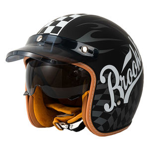 Casques de <span class=keywords><strong>moto</strong></span> à visage ouvert en gros d'usine, quatre saisons, hommes et femmes, <span class=keywords><strong>casque</strong></span> jet, capacete de <span class=keywords><strong>moto</strong></span>, matériau ABS, équipement <span class=keywords><strong>moto</strong></span> - Product Image 4