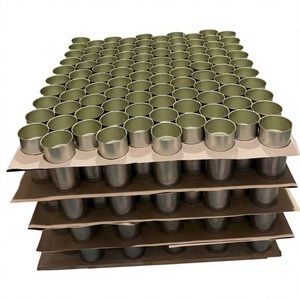 Boîte cylindrique hermétique en fer blanc de qualité alimentaire pour assaisonnements avec joint à anneau de traction et surface laquée personnalisée - Product Image 4