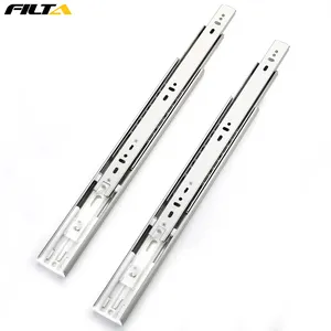 Filta 45mm 3 Folds Full Extension Runner Furniture Cabinet Telescopic Drawer Channel