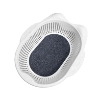 Lit pour chat en plastique respirant avec coussin, multifonctionnel, pour le sommeil et la détente, chaise longue et panier pour animaux de compagnie, vente en gros