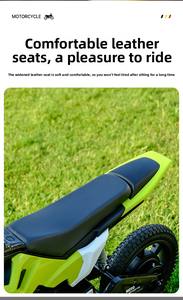 Motocicleta eléctrica infantil simulada, vehículo de juguete de dos ruedas apto para adolescentes, adultos y niños, cross-bo - Product Image 5