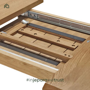 Juego de Comedor Sora que Combina Madera de Teca y Asientos Tapizados, Ofrece Elegancia Moderna y Comodidad Invitante - Product Image 6