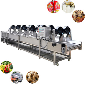 Nouvelle machine de séchage à air froid pour le nettoyage et le traitement des légumes et des fruits, ligne de production de sécheur d'air multifonctionnelle avec 220V/380V - Product Image 2