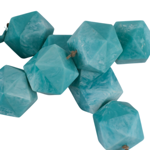 Ghirlanda di perline geometriche con nappe per decorazioni per la casa, l'ufficio e la stanza, elemento decorativo per scaffali o tavolini da caffè. - Product Image 4
