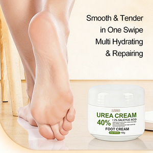 Crème pour les <span class=keywords><strong>pieds</strong></span> à l'urée et à l'acide salicylique, hydratation intense, adoucit les <span class=keywords><strong>callosités</strong></span>, répare les talons fendillés, soin des <span class=keywords><strong>pieds</strong></span> - Product Image 4