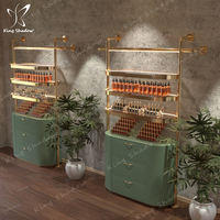 Support multifonctionnel pour vernis à ongles Présentoir cosmétique avec tiroirs pour salon de manucure Salon de beauté