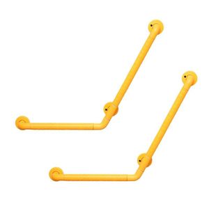 Barras de apoyo en forma de L Qianlong de acero inoxidable antideslizantes para baño, pasamanos de seguridad para personas mayores y discapacitadas - Product Image 2