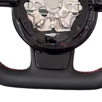 Volant en daim pour Audi B9 A3 A5 A6 A7 A8 RS3 RS4 RS5 S3 S4 S5, volant en cuir avec cadre de bouton de commande