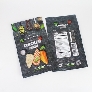 Bolsa de basura con sello trasero con estampado de brócoli personalizado para algodón, bolsa de embalaje de plástico de porcelana para verduras congeladas, carne de pollo - Product Image 6