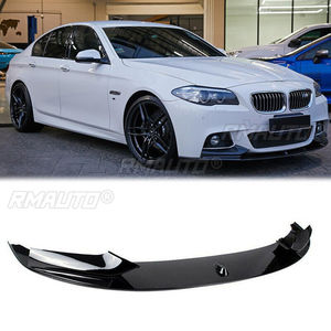 Para BMW F10 Serie 5 535i 528i M Sport 2011-2016, kit de carrocería con difusor y faldones delanteros, embellecedores en negro brillante - Product Image 2