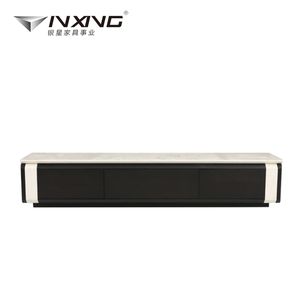 יחידת אחסון טלוויזיה מעץ אלון מעושן מודרני בהתאמה אישית לסלון, חדר שינה ודירה - Product Image 4