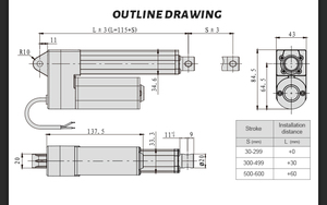 Primopal Chất lượng cao 100 mét 300 mét IP65 IP66 không thấm nước công nghiệp tuyến tính thiết bị truyền động cnotroller với cảm biến vị trí - Product Image 5