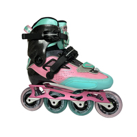 Patins à roulettes réglables à roues alignées Chaussures clignotantes pour enfants Garçons Filles