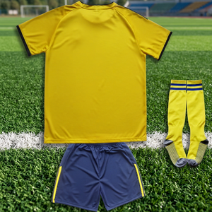 Uniformes de Fútbol al por Mayor, Conjunto de Uniforme de Fútbol de Secado Rápido, Manga Corta, Unisex - Product Image 4