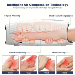 Venta caliente masajeador de dedos eléctrico personalizado masaje de articulaciones de muñeca Palma acupuntura compresa caliente masajeador de manos para el hogar - Product Image 6