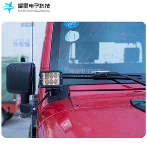 ไฟทำงาน LED 36W 4 นิ้ว SMD 3030 สีน้ำเงิน แดง ขาว สำหรับรถออฟโรด จี๊ป - Product Image 4