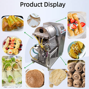 Máquina Automática <span class=keywords><strong>para</strong></span> <span class=keywords><strong>Hacer</strong></span> Rollitos Primavera, Máquina Comercial <span class=keywords><strong>para</strong></span> <span class=keywords><strong>Hacer</strong></span> Envoltorios de Lumpia, Máquina <span class=keywords><strong>para</strong></span> <span class=keywords><strong>Hacer</strong></span> Crepas, Máquina <span class=keywords><strong>para</strong></span> <span class=keywords><strong>Hacer</strong></span> Hojas de Samosa - Product Image 5