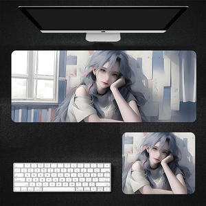 Alfombrilla de Ratón para Juegos de Goma con Impresión de Logotipo Personalizada, Alfombrilla de Ratón Sublimable, Alfombrilla Holográfica XXL para Teclado de PC - Product Image 1