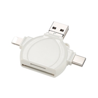 Lector de tarjetas USB Otg para tarjetas Sd Tf Microsd Otg Sd Tf Microsd