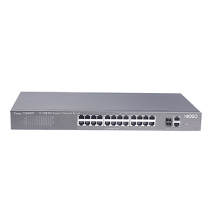 Hoge Kwaliteit Cctv 48V Poe Switch Voor Ip Camera Met 250M Lange Transmissie 24Port Poe 10/100M Unmanaged Rack Mount Poe Switch - Product Image 5