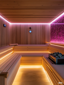 Sauna Infrarroja de Alta Calidad de Blacksmith House, Fabricante Directo, Gran Venta en 2024 para Terapia de Calor y Recuperación - Product Image 4