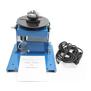 Welding Positioner Turning Table WIth Chuck C-65 10kg Welding Rotator Rotary Table Mini Positioner