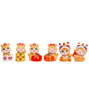 ชุดของตกแต่งรูปม้าจีนแบบสุ่ม 6 ชิ้น ยี่ห้อ Ruijie ของตกแต่งบ้านเสริมสิริมงคล ของขวัญปีใหม่ - Product Image 5