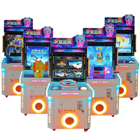 Máquina de Juego de Disparos Operada con Monedas para Niños, Gabinete de Juego Arcade Espacial de Ensueño para Niños, Equipo de Entretenimiento Comercial para Interiores 220V