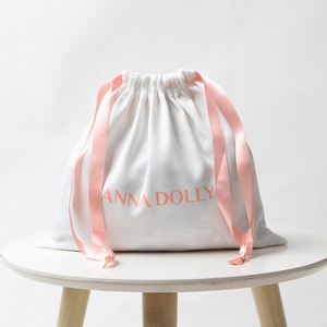 Bolsa de Algodón Orgánico 100% con Cordón, Personalizable con Logotipo, Bolsa Protectora - Product Image 1