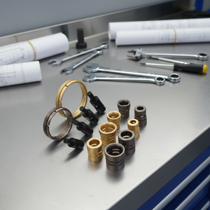 Präzisions-CNC-Bearbeitete Teile OEM-Service Maßgefertigte Aluminium Edelstahl Kupfer Komponenten ISO-Zertifizierte Fabrik - Product Image 2