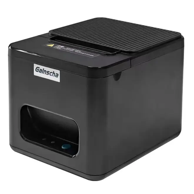 Gainscha-Impresora térmica de alta velocidad E200i BT, dispositivo de impresión de 250 mm/s, cortador automático, 24V/2.5A, para supermercado, caja registradora, Pos, 80mm