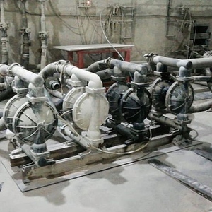 Bomba de Transferencia Neumática de Doble Diafragma de Acero Inoxidable AOD - Product Image 6