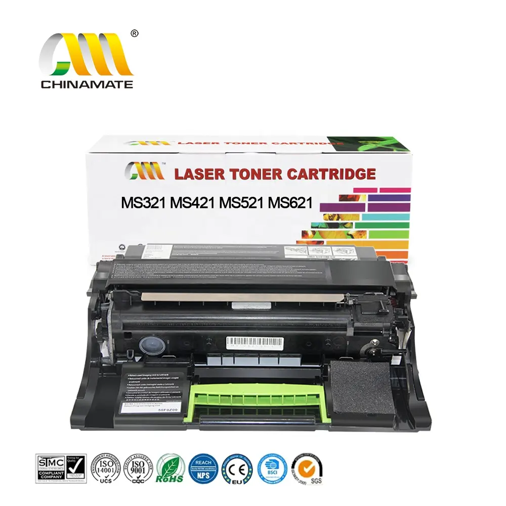 MS310 Compatible Toner Cartridge For Lexmark MS310 MS410 MS510 Printer Toner Cartridge 50F1000 50F2000 MS310 Toner Cartridge